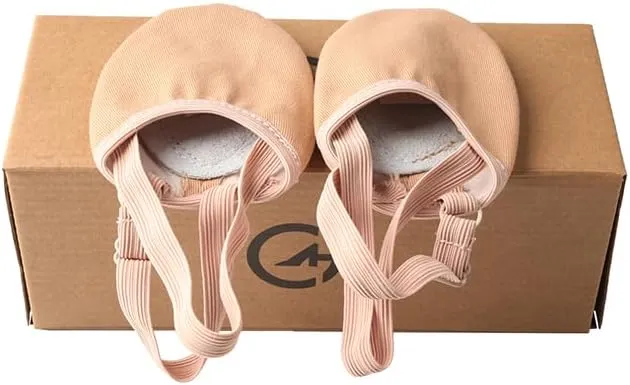 TMA EYES Ballet Half Soles Shoes for Girl‘s Leather Full Sole,Fashionable and Comfortable Dance Shoes
