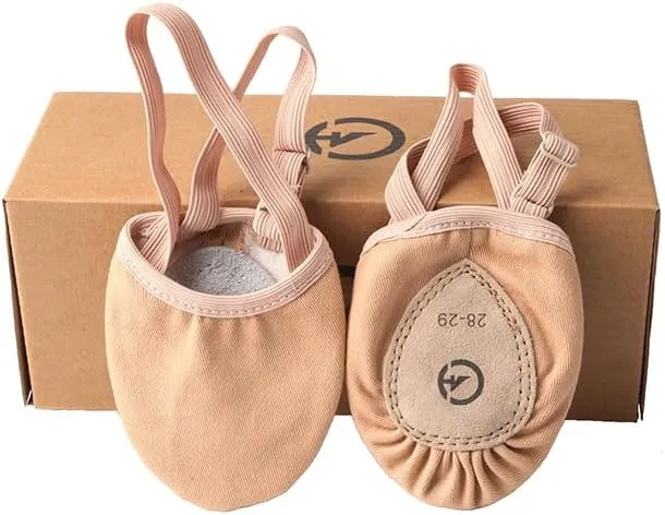 TMA EYES Ballet Half Soles Shoes for Girl‘s Leather Full Sole,Fashionable and Comfortable Dance Shoes