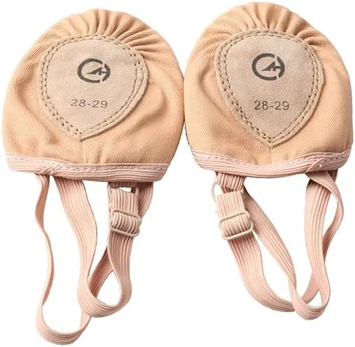 TMA EYES Ballet Half Soles Shoes for Girl‘s Leather Full Sole,Fashionable and Comfortable Dance Shoes