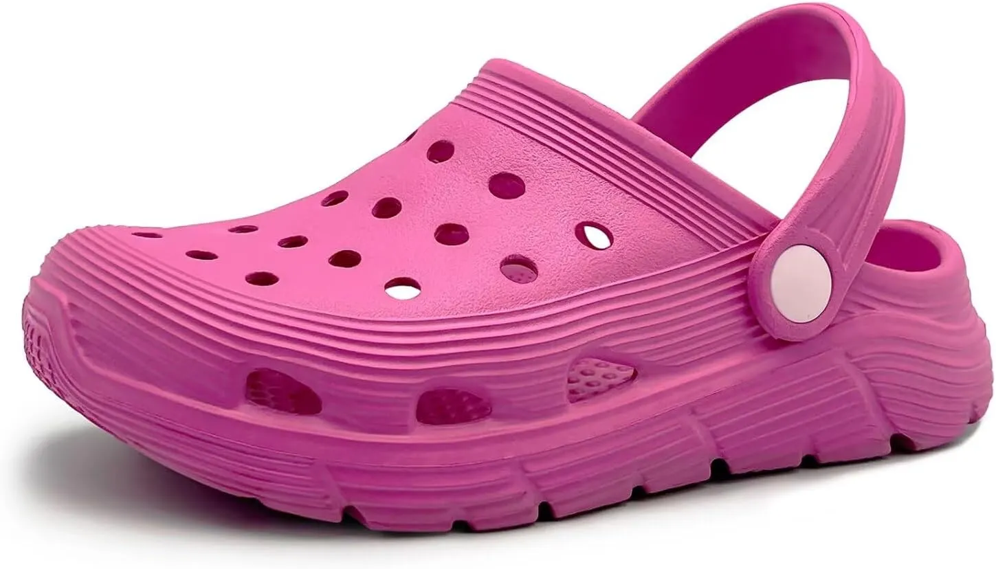 Toddler Kids Garden Clog Slip On Slide Sandals Beach Water Shoes