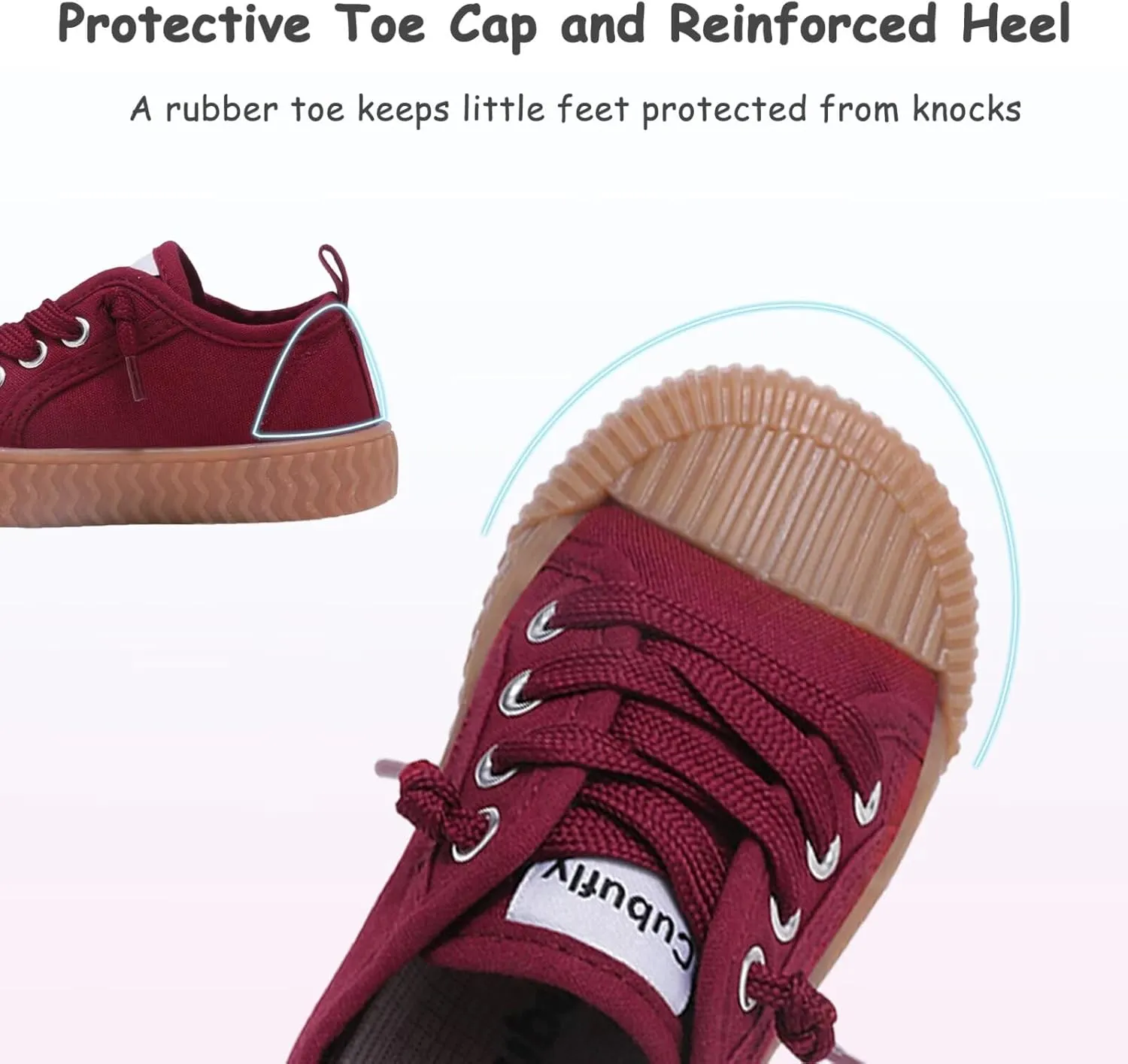 Toddler Shoes Boys Girls Slip On Canvas Sneakers