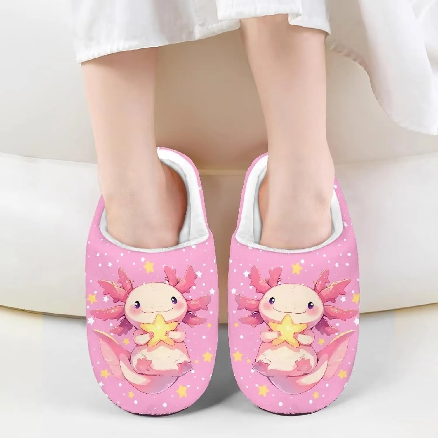 Toddler Slippers Kawaii Non-slip Kids Slippers Cute House Slippers for Kids Cozy House Slippers