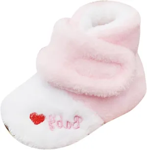 Toddler Sport Shoes Girls Girls Shoes Toddler Boys Booties Snow Warming Soft Boots Baby High Top Crib Sneaker