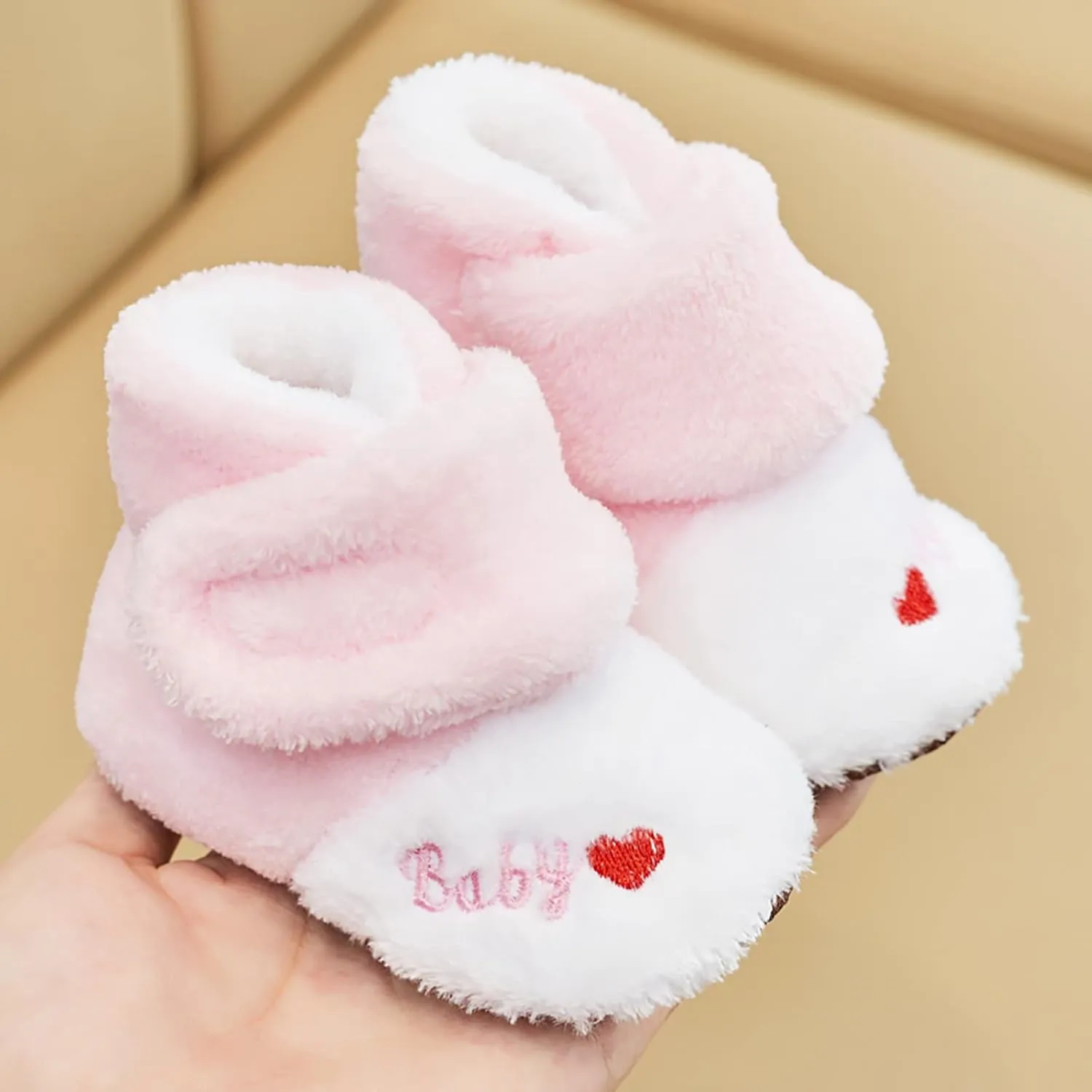 Toddler Sport Shoes Girls Girls Shoes Toddler Boys Booties Snow Warming Soft Boots Baby High Top Crib Sneaker