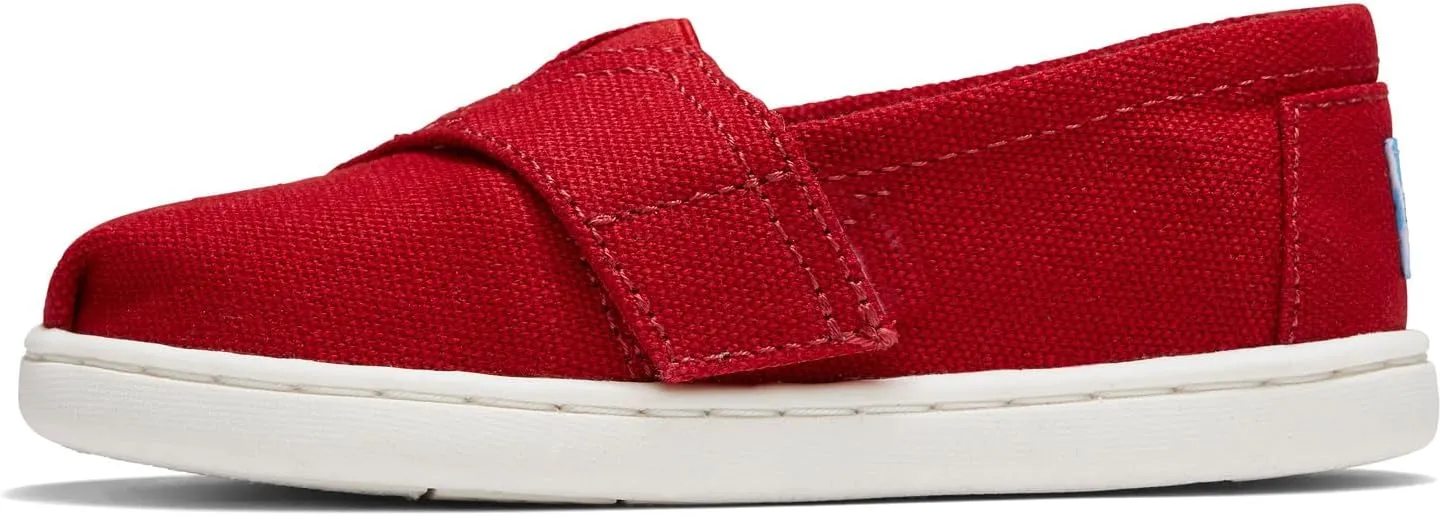 TOMS Toddler Girls Alpargata Slip On Sneakers Shoes