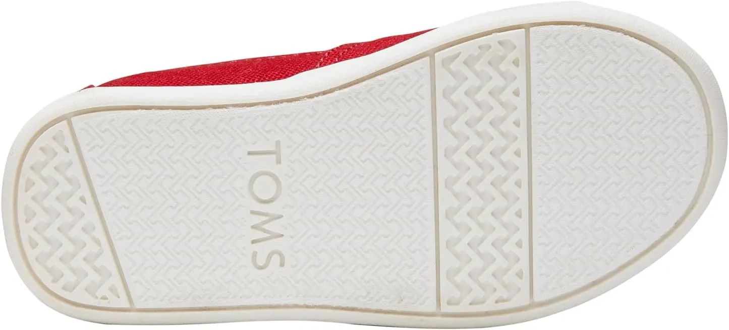 TOMS Toddler Girls Alpargata Slip On Sneakers Shoes