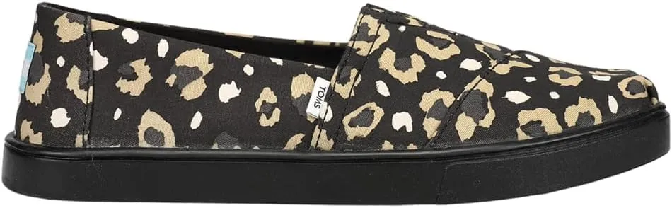 TOMS Women's Alpargata Cupsole Leopard Slip on Sneaker