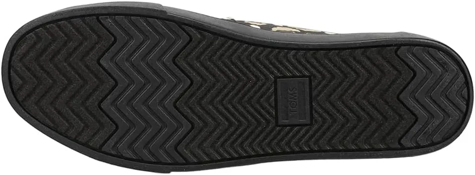 TOMS Women's Alpargata Cupsole Leopard Slip on Sneaker