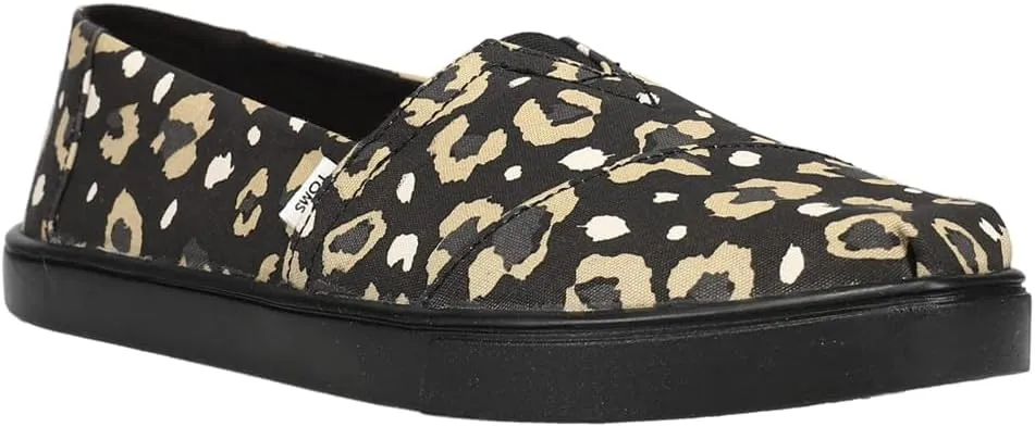 TOMS Women's Alpargata Cupsole Leopard Slip on Sneaker