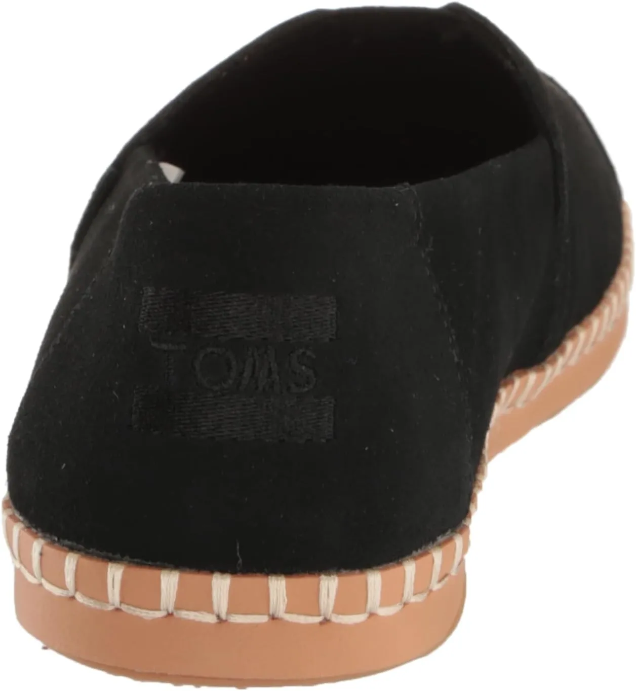 TOMS Women's, Alpargata Vetiver Suede Leather Wrap Slip-On
