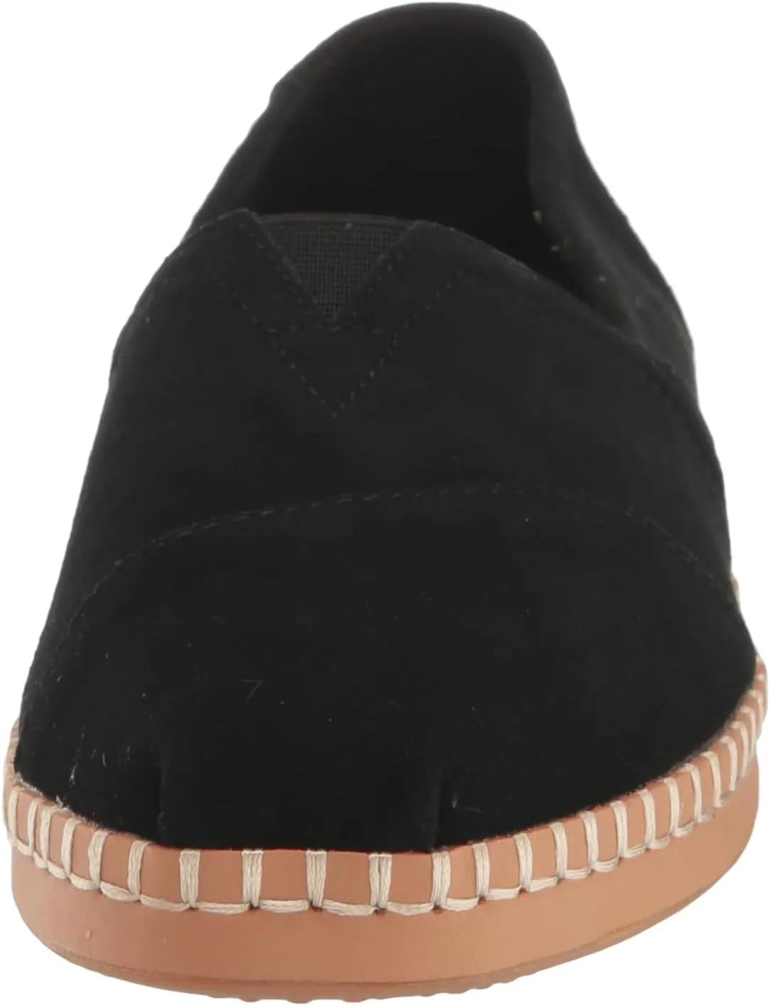 TOMS Women's, Alpargata Vetiver Suede Leather Wrap Slip-On