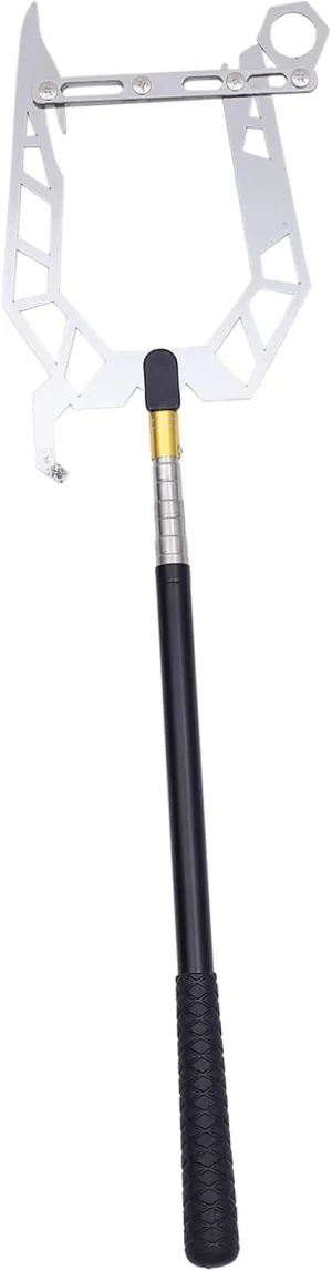 Totority Telescopic Pole Boat Hook Extendable Pole for Accessories Dock Hook Threader Multi-Purpose Tie Rope Tool