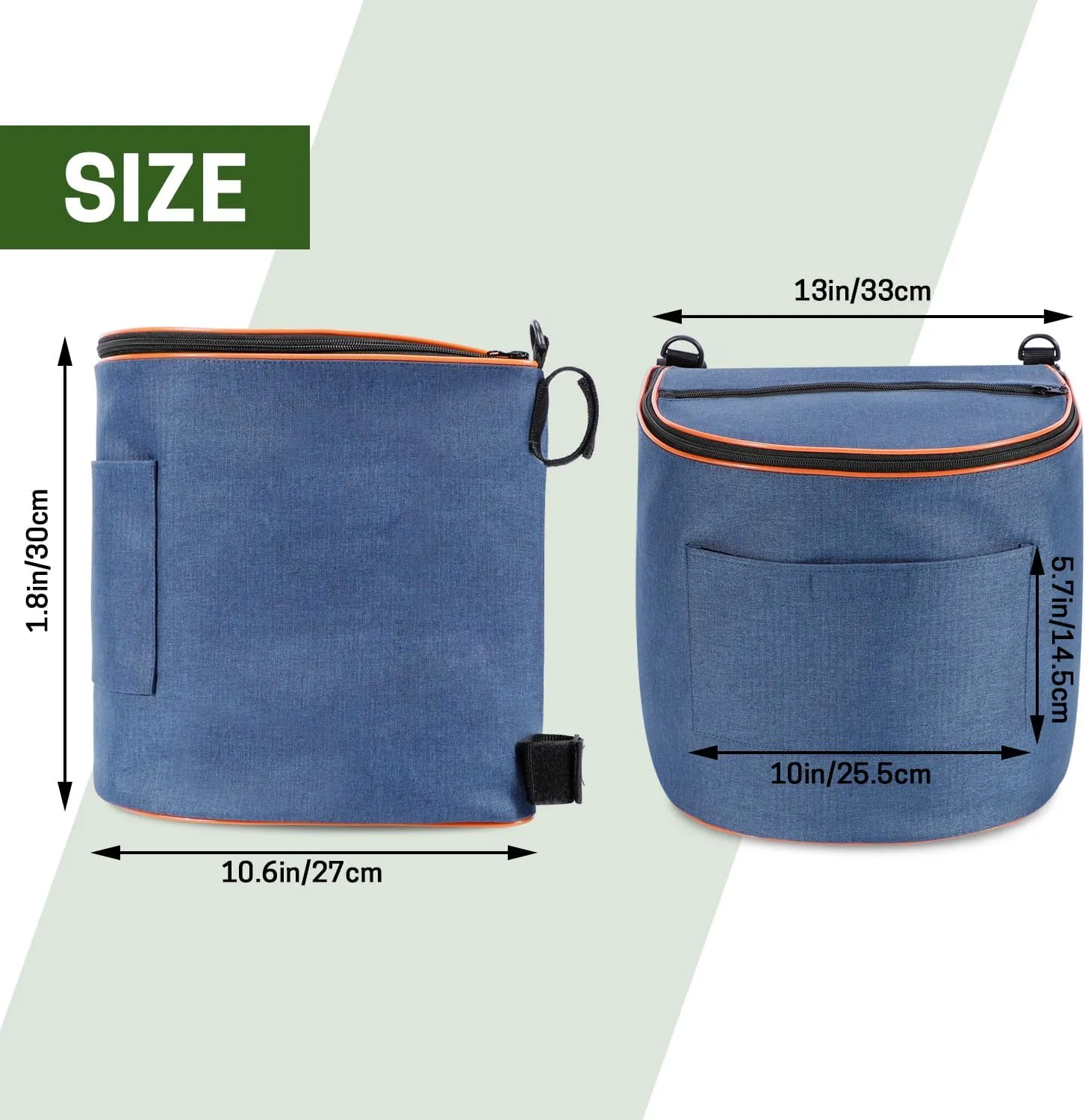 Trash Can for Boating, Portable Boat Trash Can, Reusable Storage Bag for Sailing, Fishing, Camping