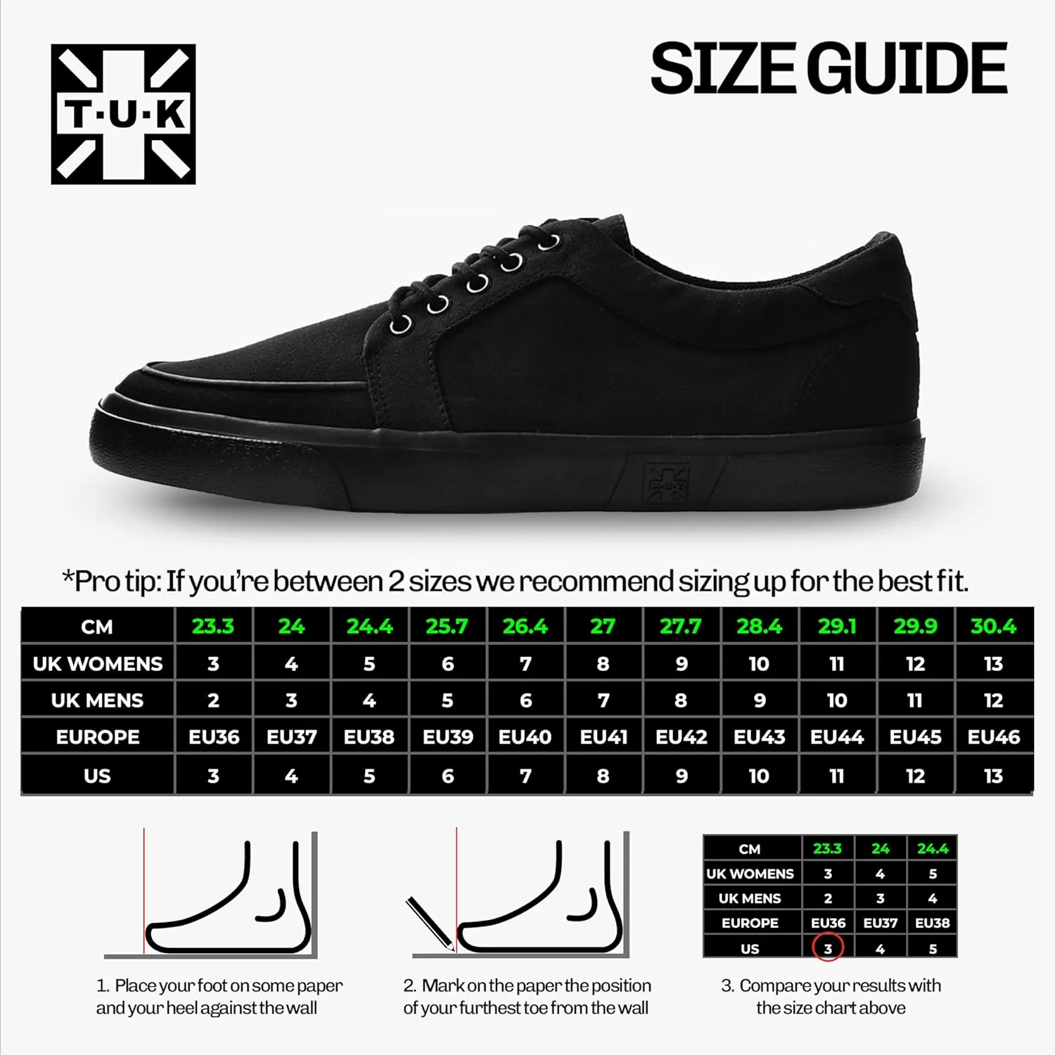 T.U.K Unisex-Adult Sneaker