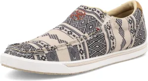 Twisted X Women's Hooey Slip-On Loper, Moc Toe, Taupe & Black, 8 M