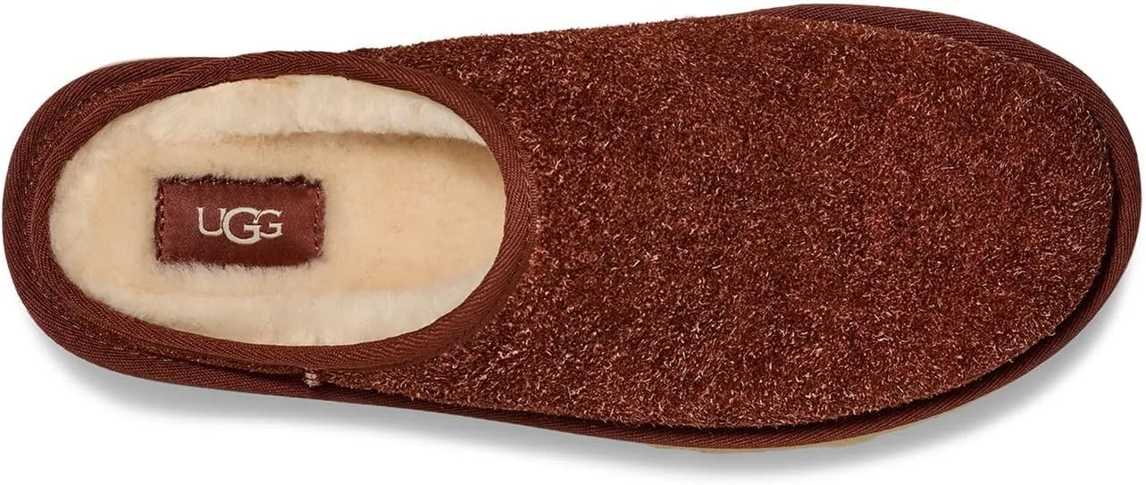 UGG Men's Classic Slip On Shaggy Suede Slipper