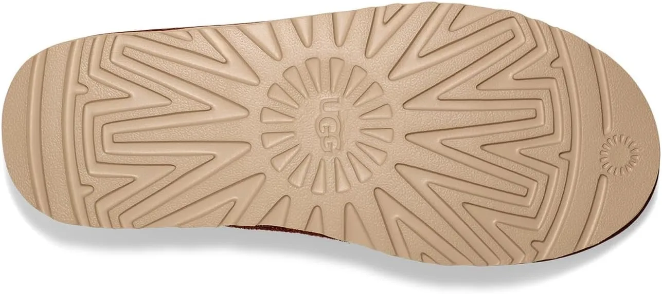 UGG Men's Classic Slip On Shaggy Suede Slipper