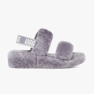UGG OH YEAH SLIDE Womens Slide Slippers Soft Amethyst