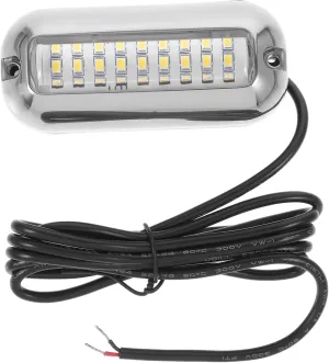 Underwater Boat LED Lights Bright White Lighting for Transom Deck and Navigation Use Durable Housing Easy Installation for Boats and Ships