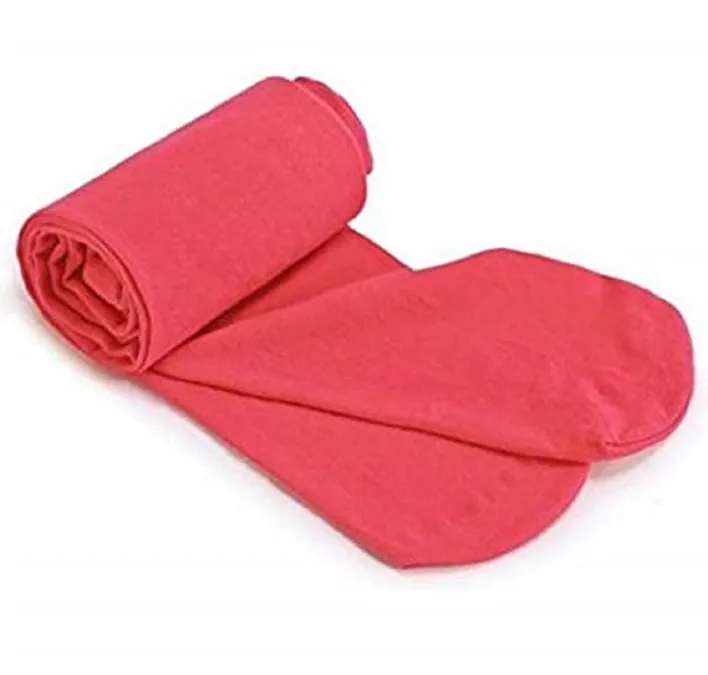 Unisex Footed Watermelon Red Color Ballet Tights