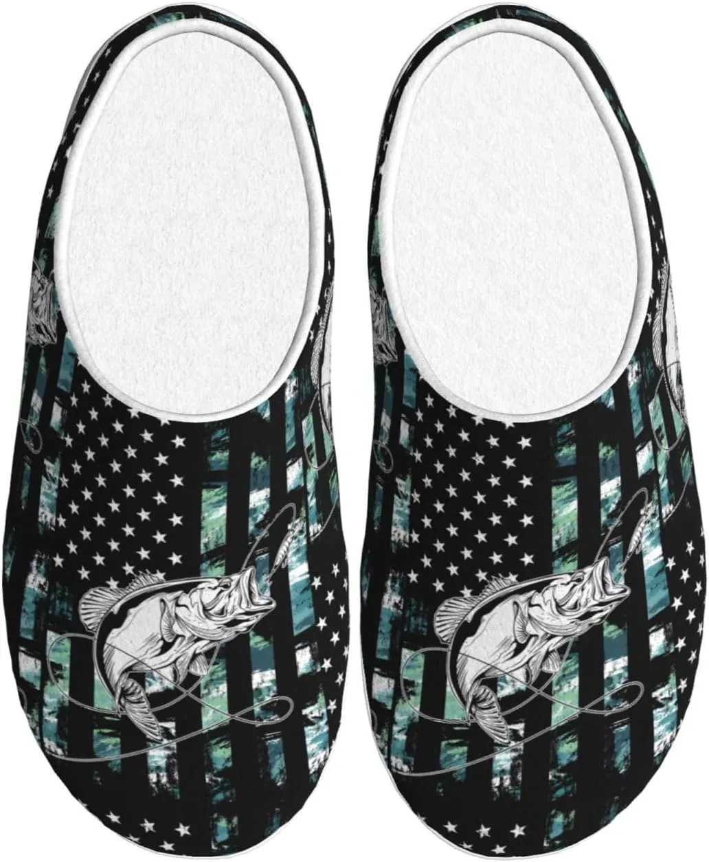 Unisex Slippers Winter Warm Non-Slip Fluffy Slippers Slip-On Plush Slippers House Slippers For Women Men Shoes Gifts