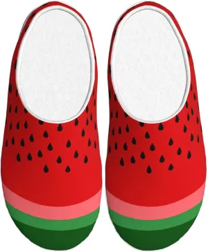 Unisex Warm Slippers Non-Slip Winter Fluffy Slippers Slip-On Plush Slippers Bedroom Slippers House Shoes For Men Women