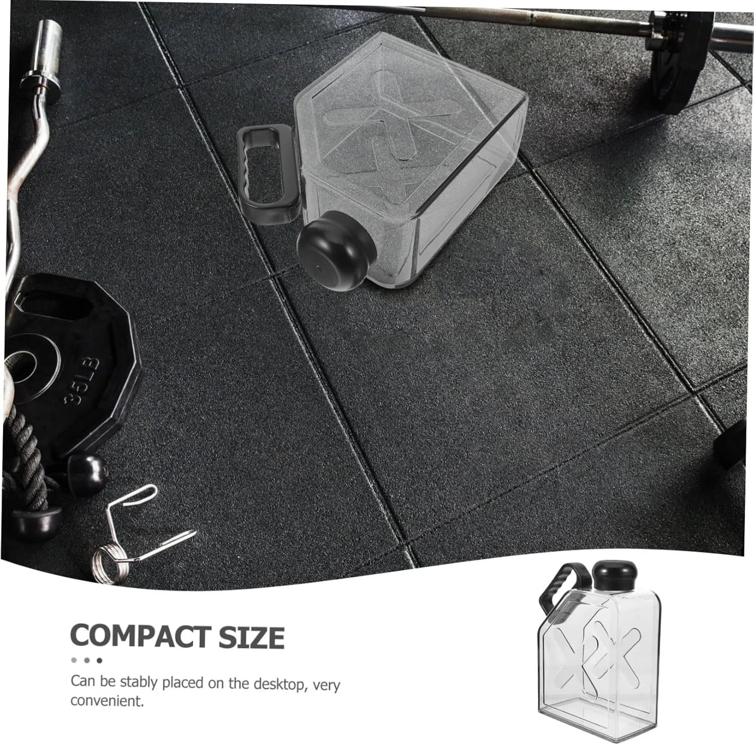 UPKOCH Flat Portable Water Bottle for Travel Reusable Collapsible Kettle Lightweight Design for for Outdoor Sports Daily Use Convenient Flat Water Container for Bag