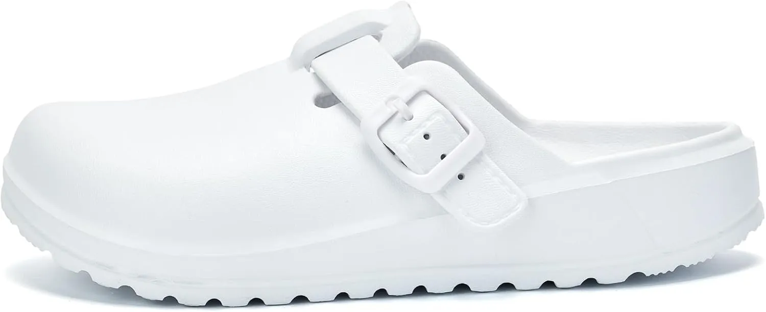 UPSOLO Womens Clogs Slip on Nurse Shoes Work Garden Slippers 2025