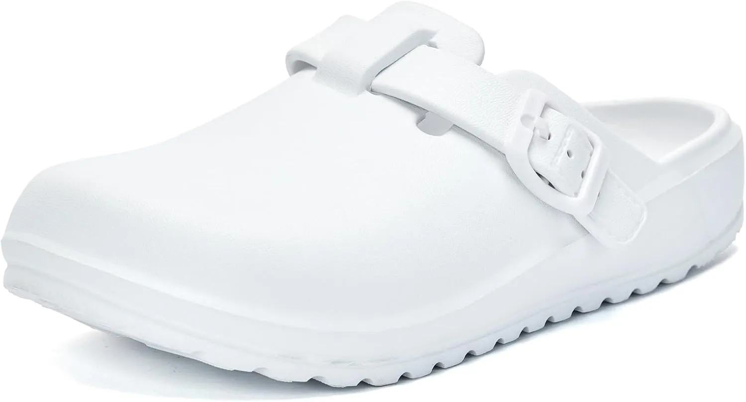 UPSOLO Womens Clogs Slip on Nurse Shoes Work Garden Slippers 2025