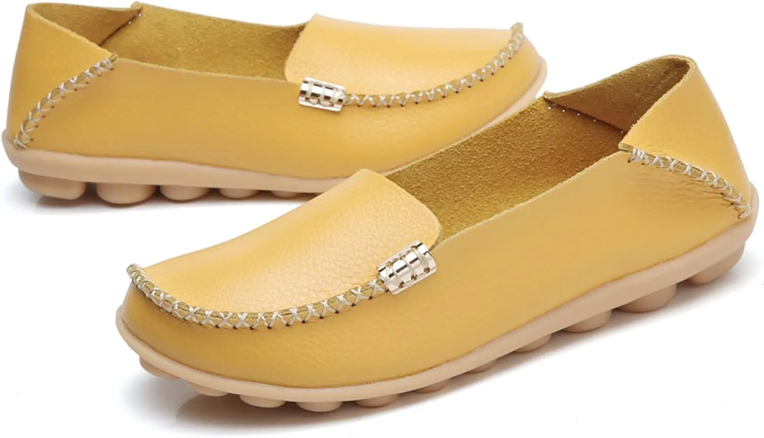 VenusCelia Women's Comfort Walking Boat Shoe