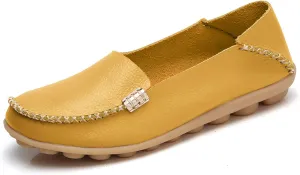 VenusCelia Women's Comfort Walking Boat Shoe