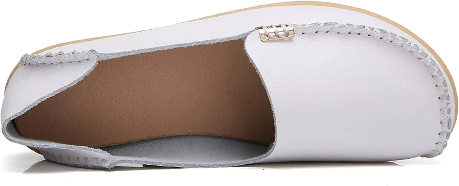 VenusCelia Women's Comfort Walking Boat Shoe