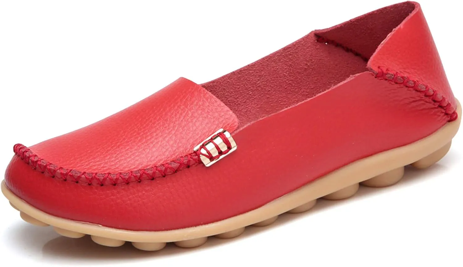 VenusCelia Women's Comfort Walking Boat Shoe