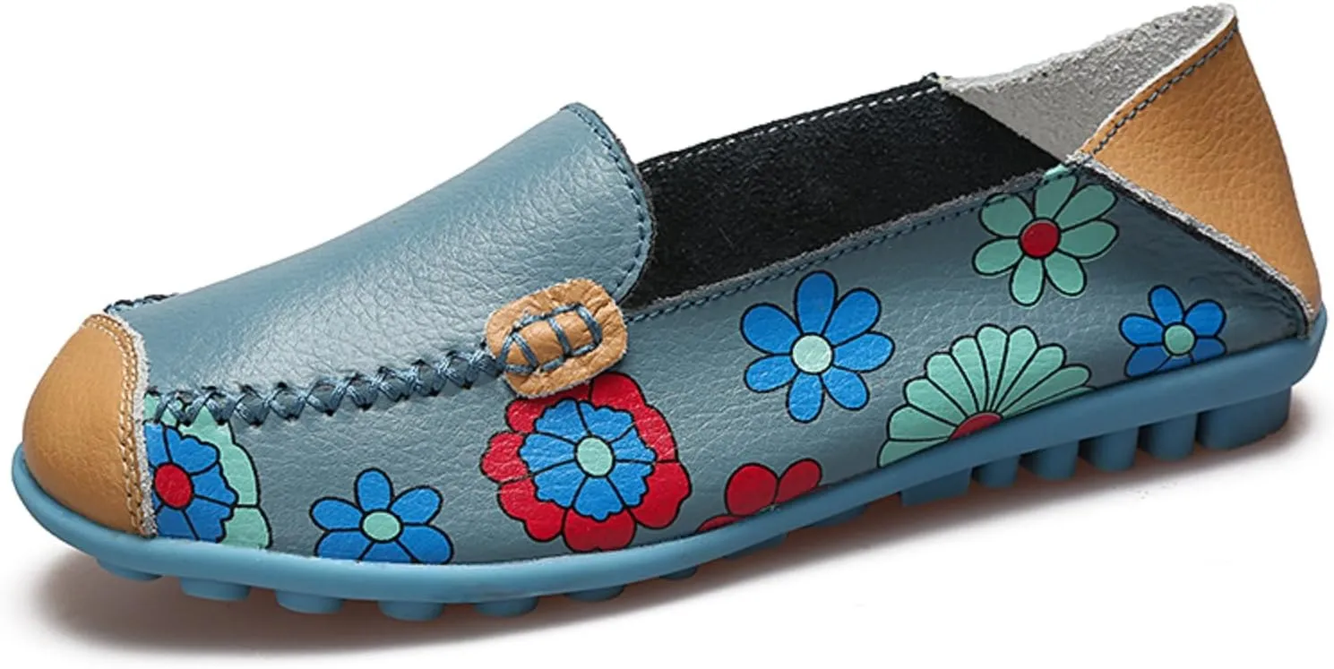 VenusCelia Women's Comfort Walking Boat Shoe