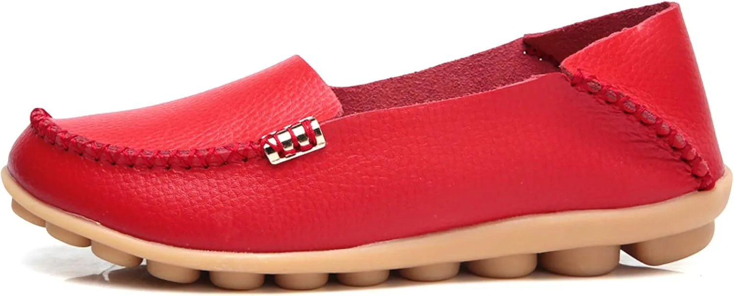 VenusCelia Women's Comfort Walking Boat Shoe
