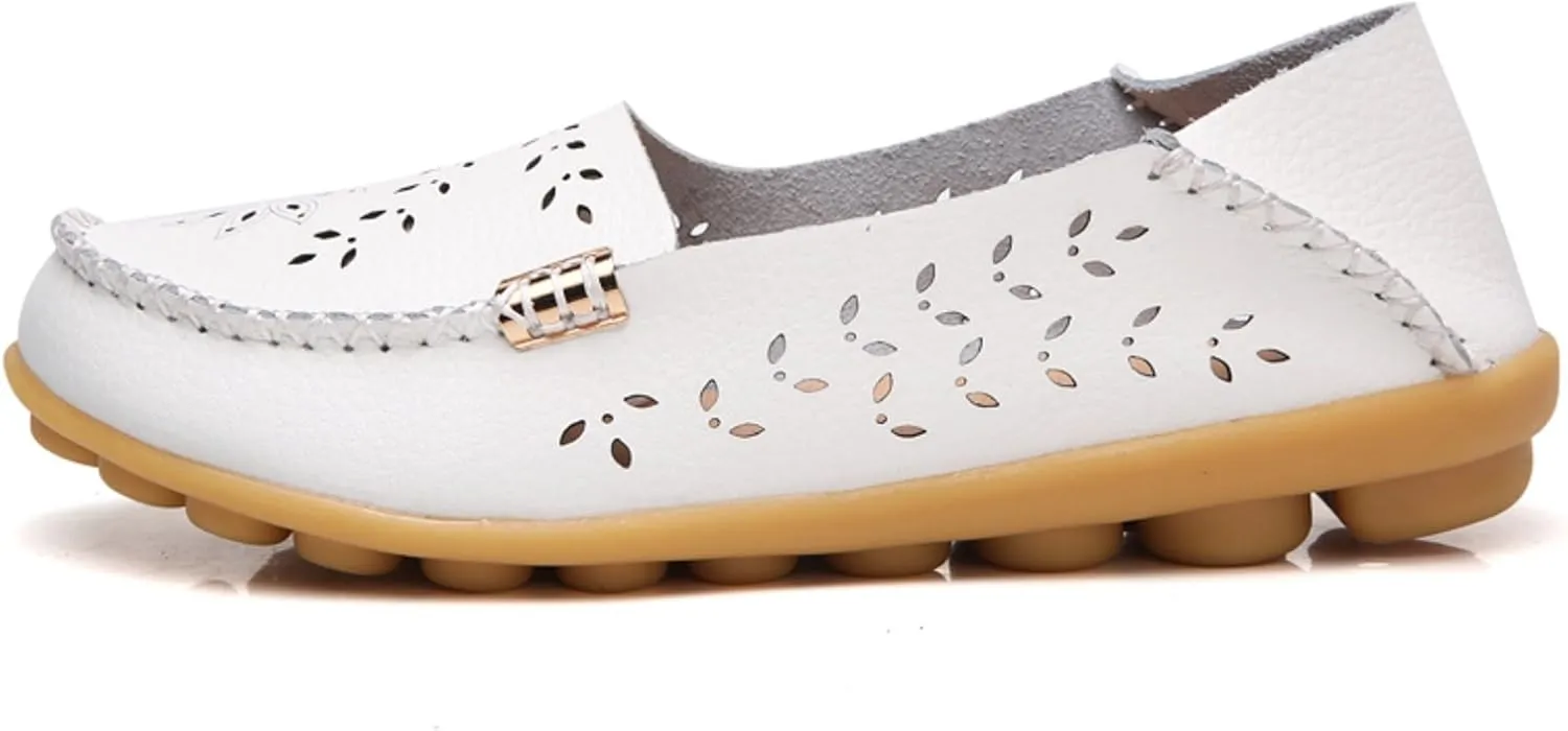 VenusCelia Women's Comfort Walking Boat Shoe
