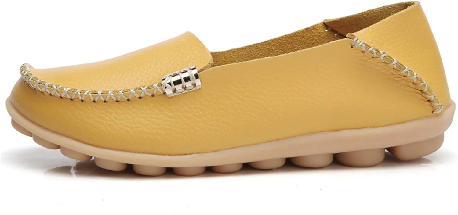 VenusCelia Women's Comfort Walking Boat Shoe