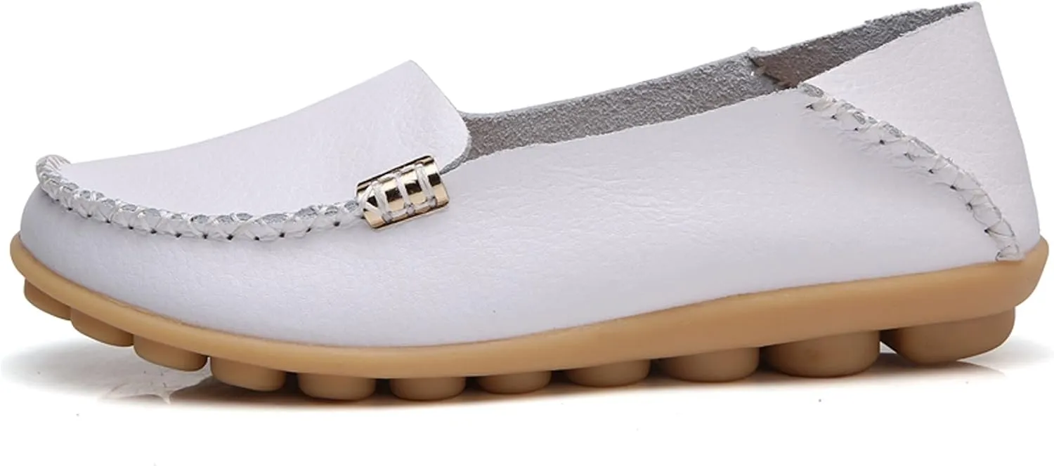 VenusCelia Women's Comfort Walking Boat Shoe
