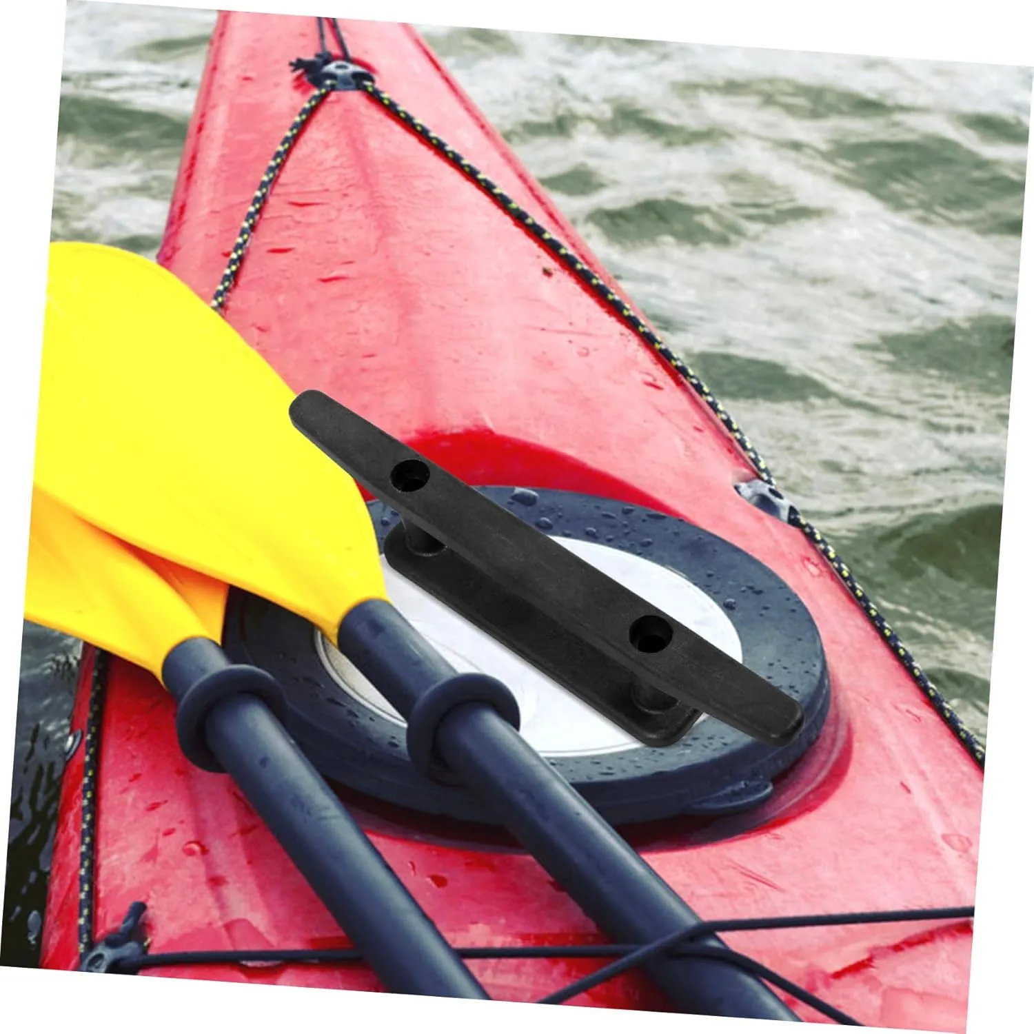 VICASKY Dock Cleat for Kayak and Canoe Weatherproof Rope Holder Sturdy Boat Cleat Supplies for Easy Tie and