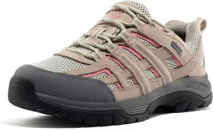 wantdo Women's Waterproof Hiking Shoes Wide Width Lightweight Trail Trekking Shoe Walking Outdoor Sneakers
