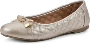 WHITE MOUNTAIN Women's Seaglass Quilted Ballet Flat