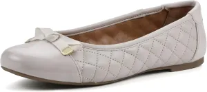 WHITE MOUNTAIN Women's Seaglass Quilted Ballet Flat