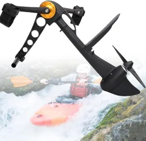 WIKINK Pedal Drive - Suitable for Kayaks and Inflatable Fishing Boats, Paddle Board Accessories, Sturdy and Durable Pedal Drive Propulsion Device for Radar Kayaks, 1 Person Foot Operated Kayak