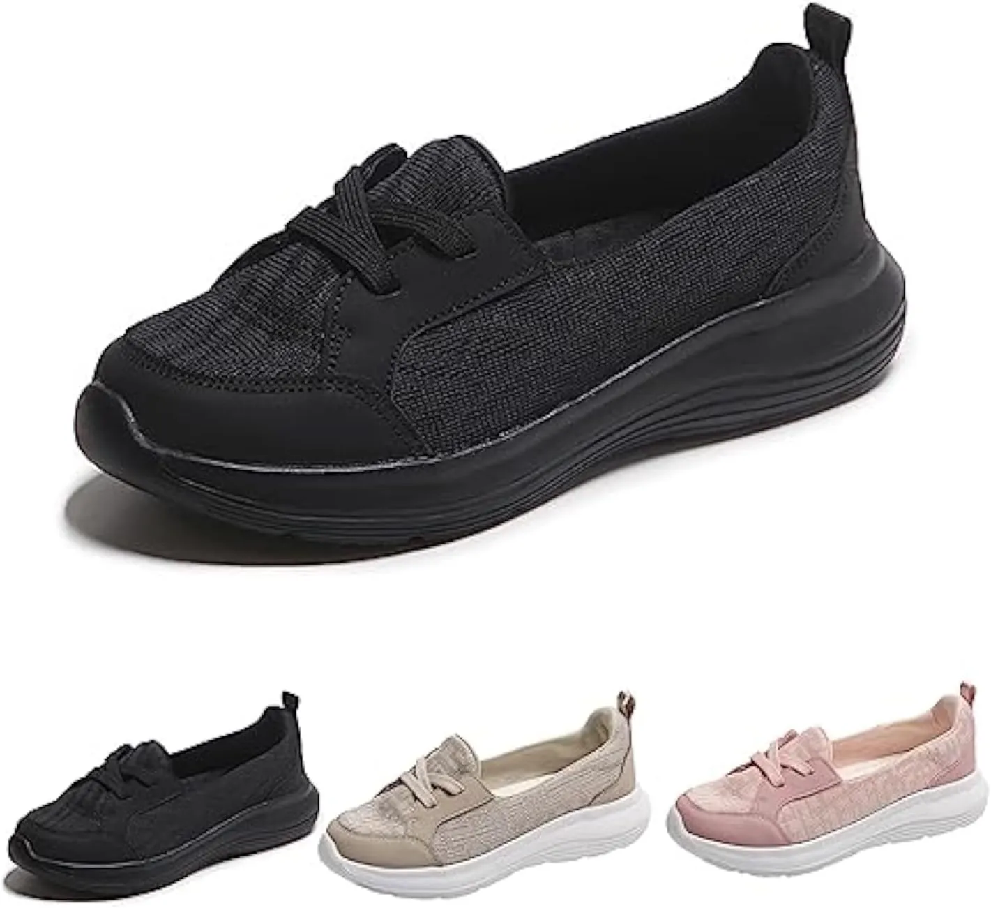Women Kotsas Slip On Orthopedic Shoes,Walkclouds Comfortable Mesh Arch Support Casual Walking Loafers,Breathable Low Top Casual Soft Sole Non-Slip Sneakers