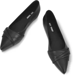 Women’s Comfort Pointed Toe Skimmer Ballet Flats Shoes