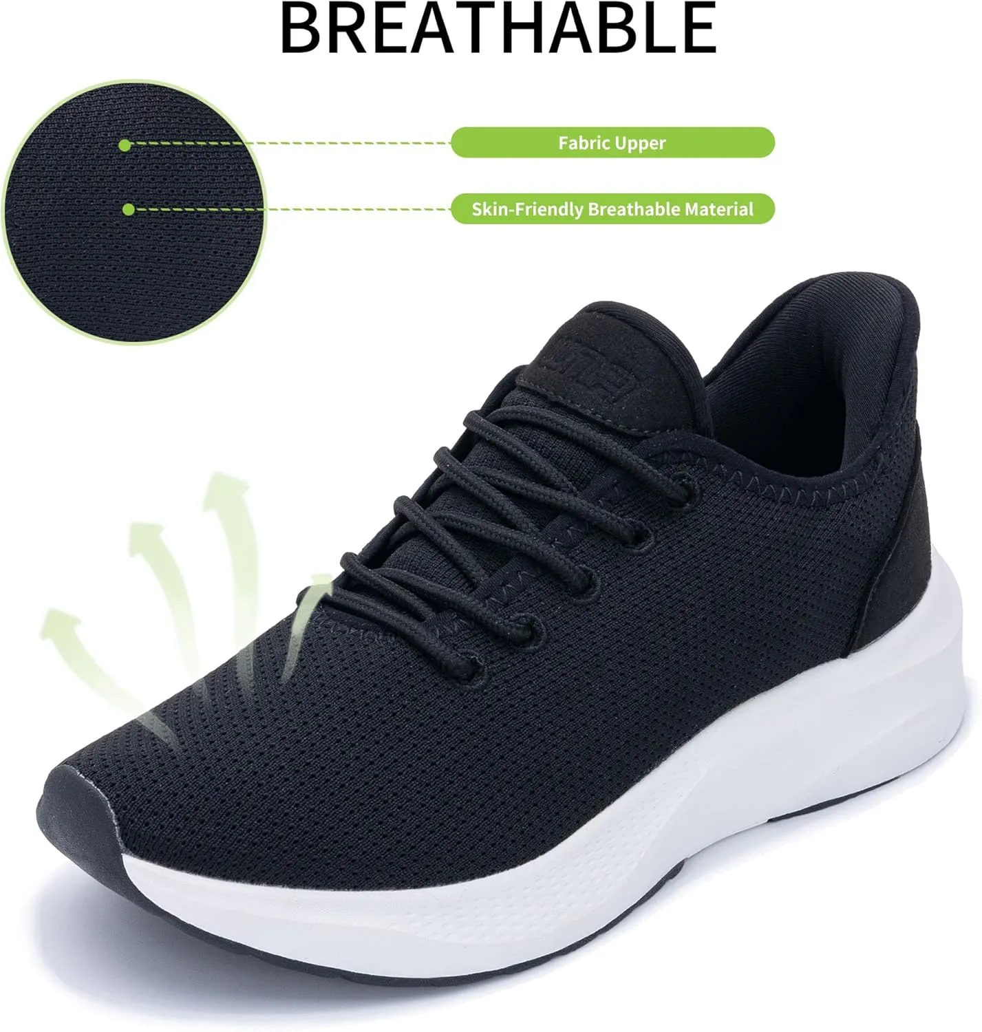 Women's Easy Slip On Walking Shoes Comfortable Tennis Fashion Sneakers Lightweight Simple Non-Slip Footwear US 6-11