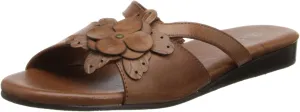 Women's Fiji Dress Sandal,Luggage Soft Maia Leather,11.5 W US