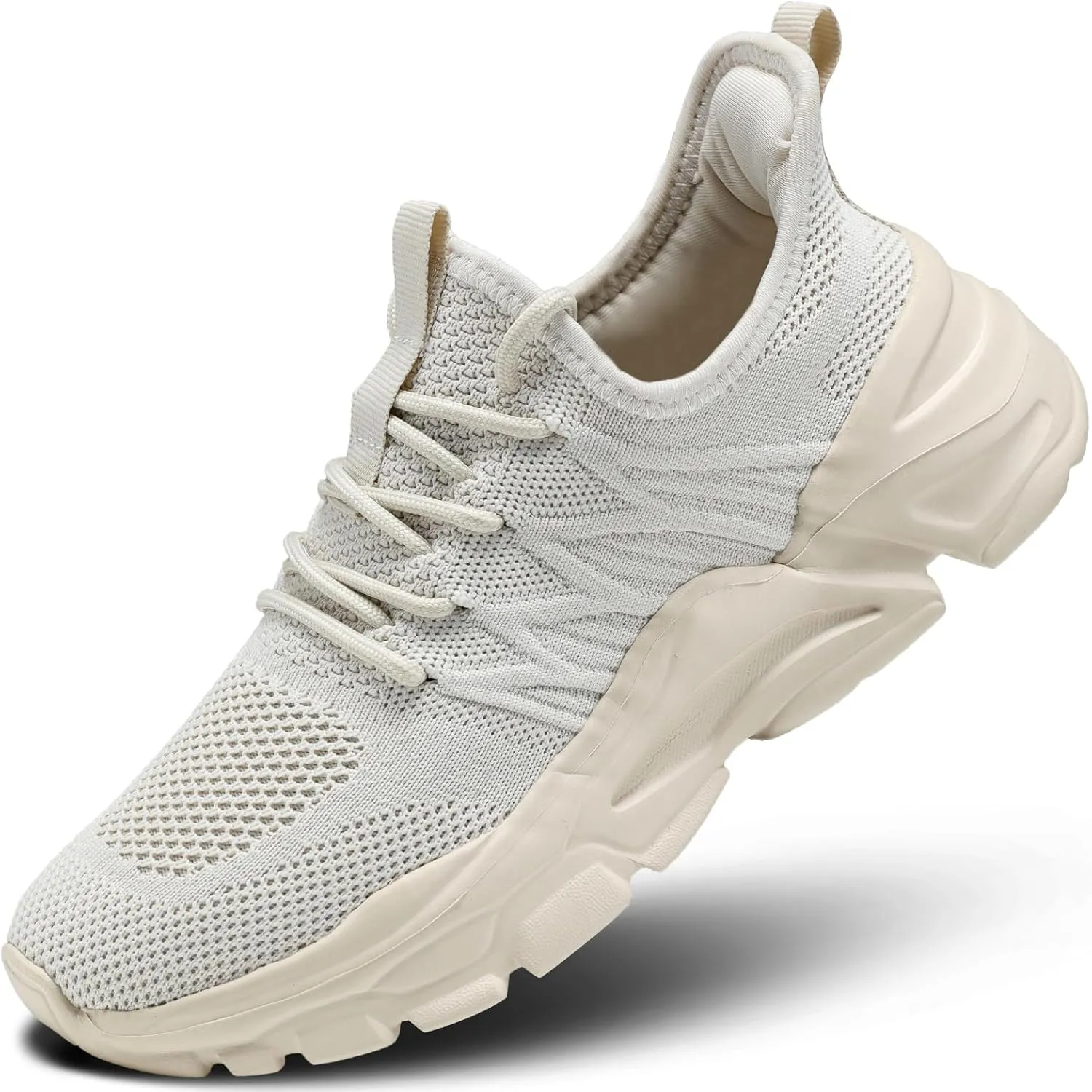 Womens Ladies Walking Tennis Shoes Slip on Lightweight Casual Running Sneakers Soft Sole Comfortable Trainers