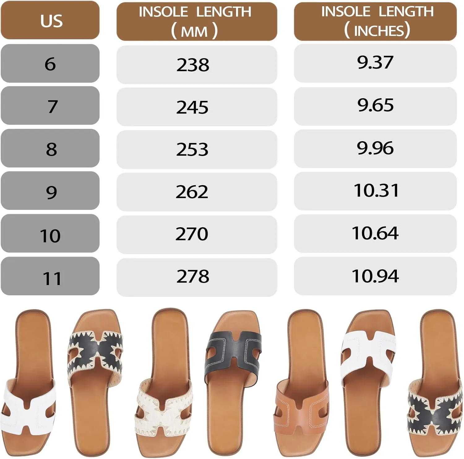 Womens Sandals Slip On Fashion Flat Sandals Soft Memory Foam Slides Comfortable Leather Open Toe Slide For Summer Dressy 2025