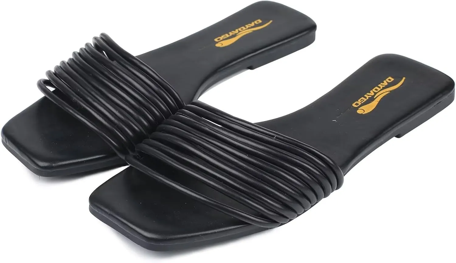 Women's Slide Sandals - Comfy Slip-On Design with Sleek Straps for Casual Elegance - Fashionable and Trendy Summer Flat Slides Shoes for Girls and Women